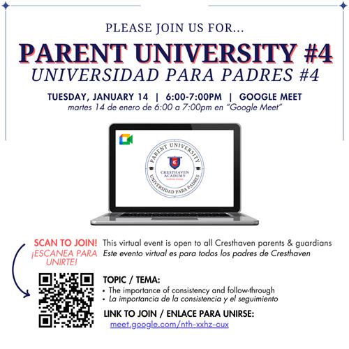 Parent University #4